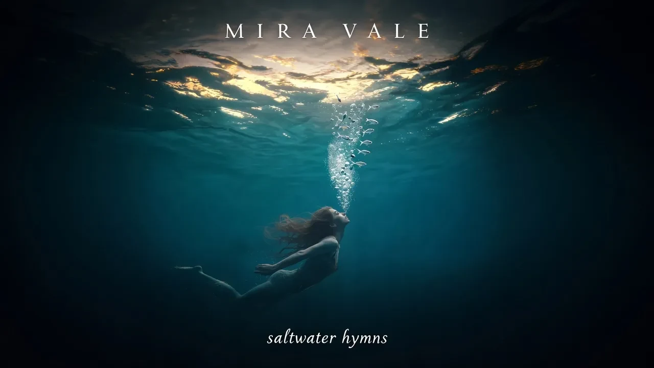 Square album cover extended to a 16:9 underwater banner by Grok Imagine Quality Edit